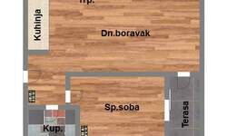 Dvosoban stan, Novi Sad, Telep, prodaja, 41m2, 90450e, id976935