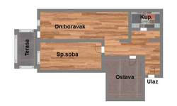Dvosoban stan, Novi Sad, Telep, prodaja, 57m2, 129170e, id988170