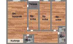 Trosoban stan, Novi Sad, Telep, prodaja, 79m2, 190250e, id1060527