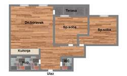 Dvoiposoban stan, Novi Sad, Telep, prodaja, 63m2, 148830e, id1104807