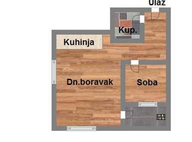Dvosoban stan, Novi Sad, Telep, prodaja, 43m2, 11750e, id1114865